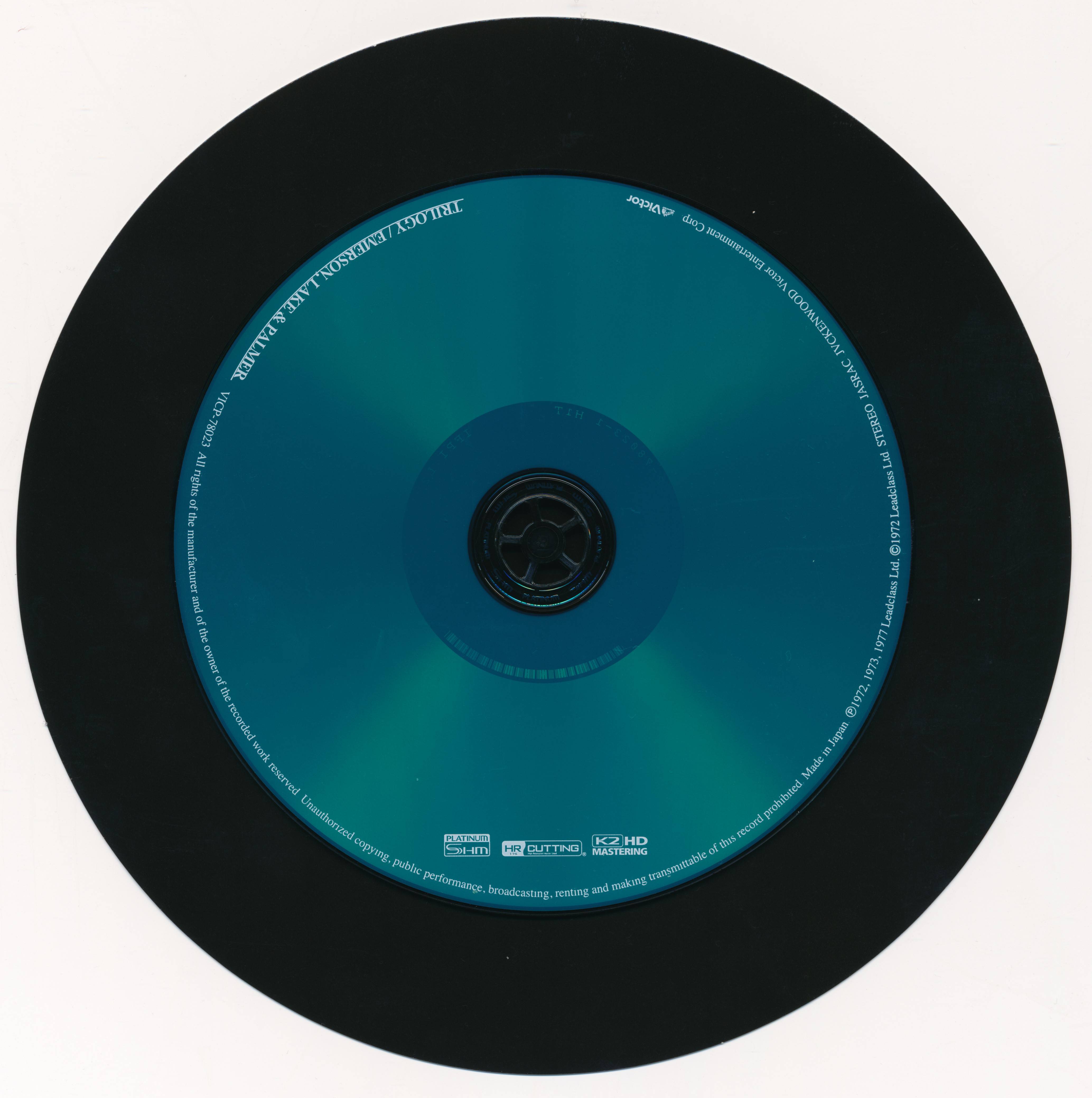 Emerson, Lake and Palmer Trilogy : CD JPN